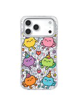 Hush Contentment pattern on an iPhone 17 Pro Max case