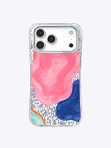 Sugar Cloud Drift Coordinate Art Case for iPhone 17 Pro Max | Lila Marrow Artist Collab