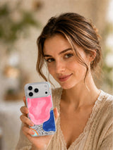 Sugar Cloud Drift Coordinate Art Case for iPhone 17 Pro Max | Lila Marrow Artist Collab