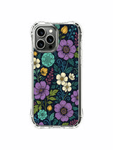 Night Floral House iPhone 13 Pro Max MagSafe Case - Aesthetic Celestial
