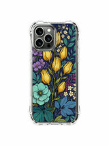 Golden Buds Secret Garden iPhone 13 Pro Max MagSafe Case - Aesthetic Floral