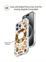 Cozy Christmas Baking Day: Front and rear product views in a promotional layout.