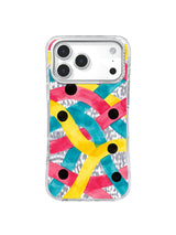 iPhone 17 Pro Max için Cherry Soda Beat Pop Art Kılıf | Lila Marrow Sanatçı İşbirliği