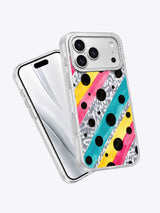 iPhone 17 Pro Max için Cherry Soda Beat Pop Art Kılıf | Lila Marrow Sanatçı İşbirliği