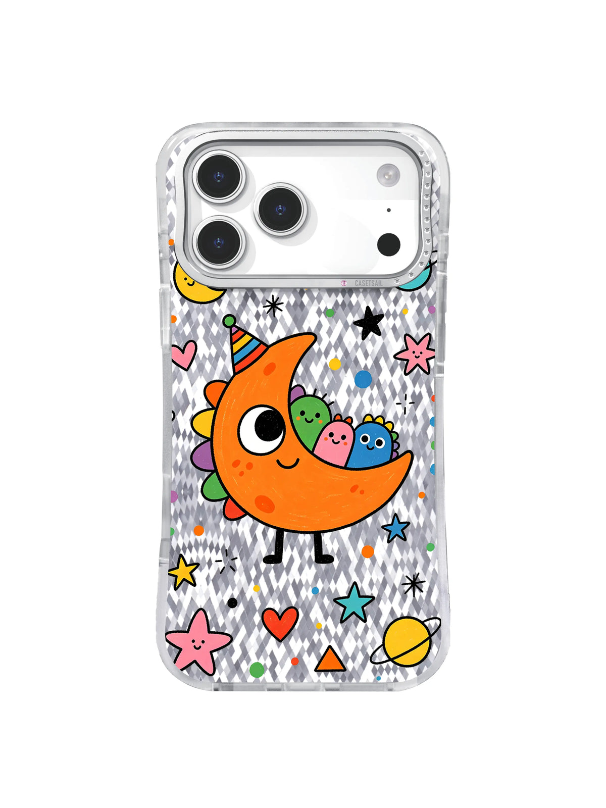 Gentle Solace pattern on an iPhone 17 Pro Max case