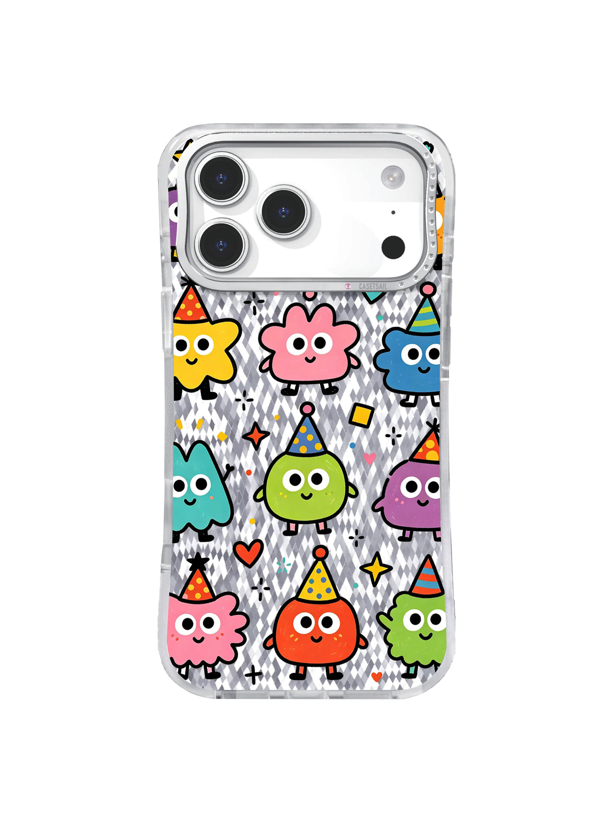 Scattered Chroma pattern on an iPhone 17 Pro Max case