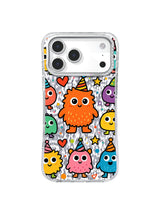 Unrestrained Delight pattern on an iPhone 17 Pro Max case