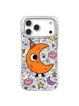 Neutral Lunar Lull pattern on an iPhone 17 Pro Max case