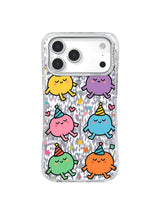 Heart Repose pattern on an iPhone 17 Pro Max case