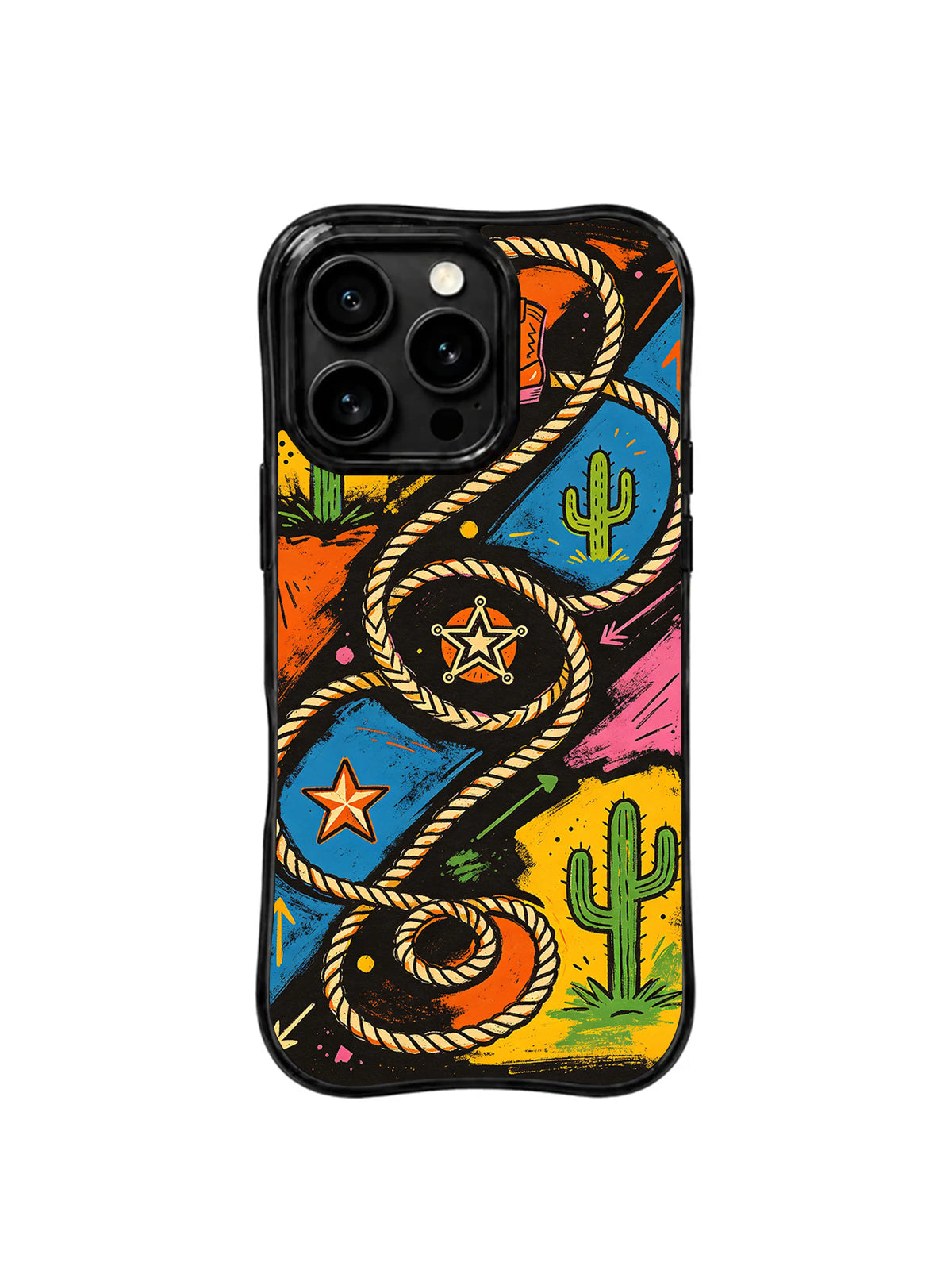 Desert Firework Trail western case pattern