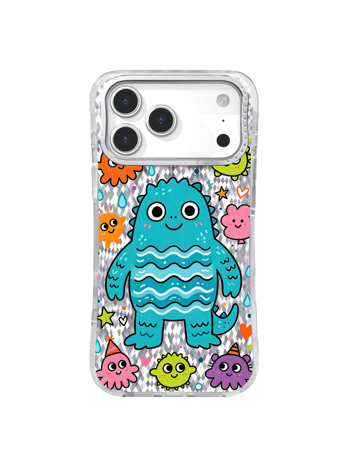 Airy Wave Void pattern içeren iPhone 17 Pro Max kılıfı