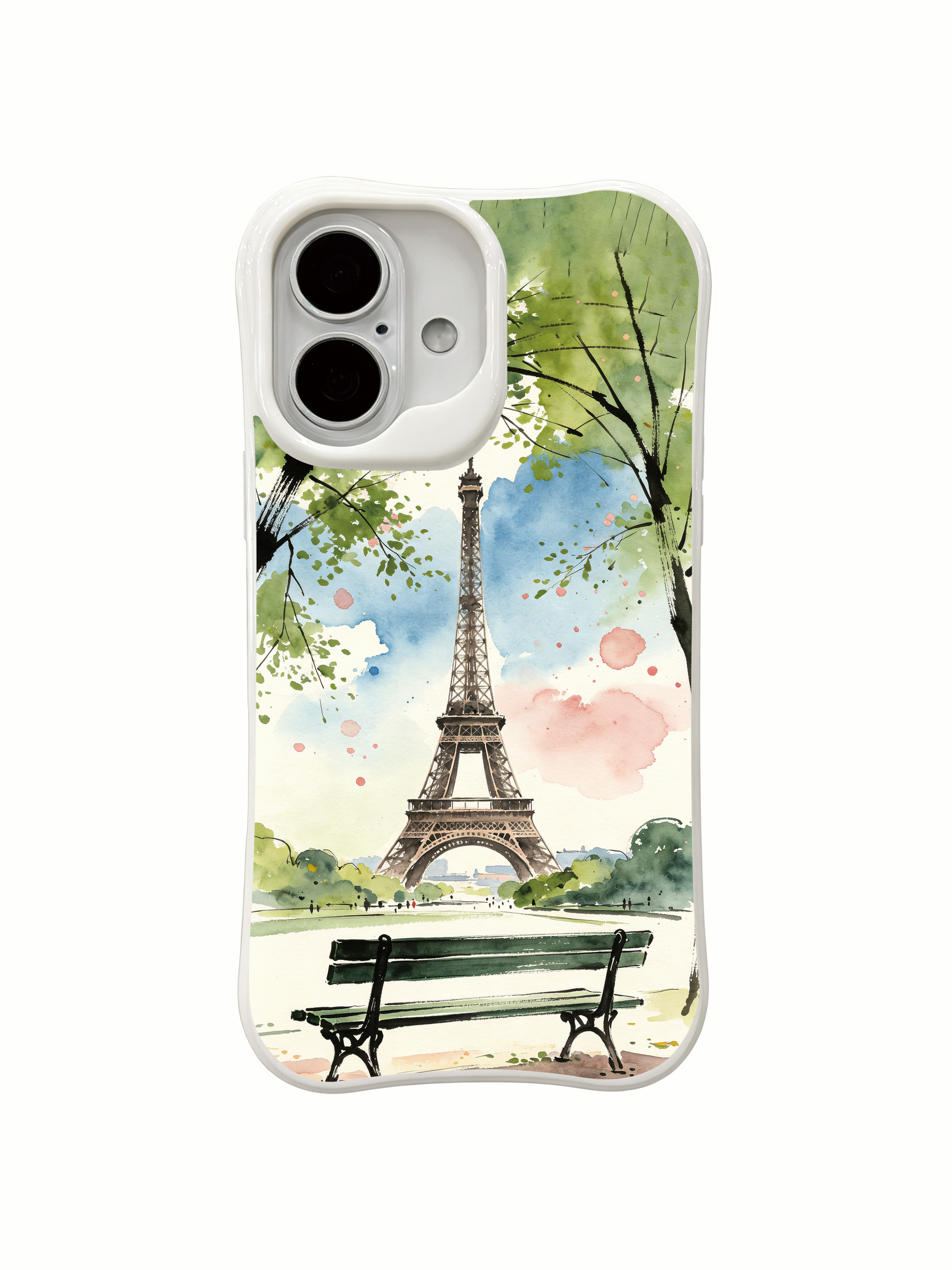 PhoneCasing dreamy Paris iPhone 16 Case, premium artist fine art