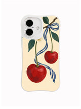 Vanilla Cherry Pair coquette phone case artwork