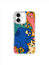 Ultramarine Missing Corner pattern iPhone 17 case artwork