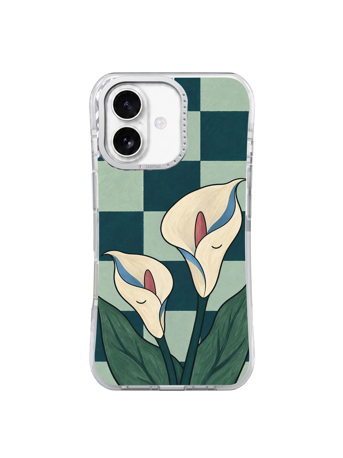 A Quiet Place for Rain iPhone 17 case front view
