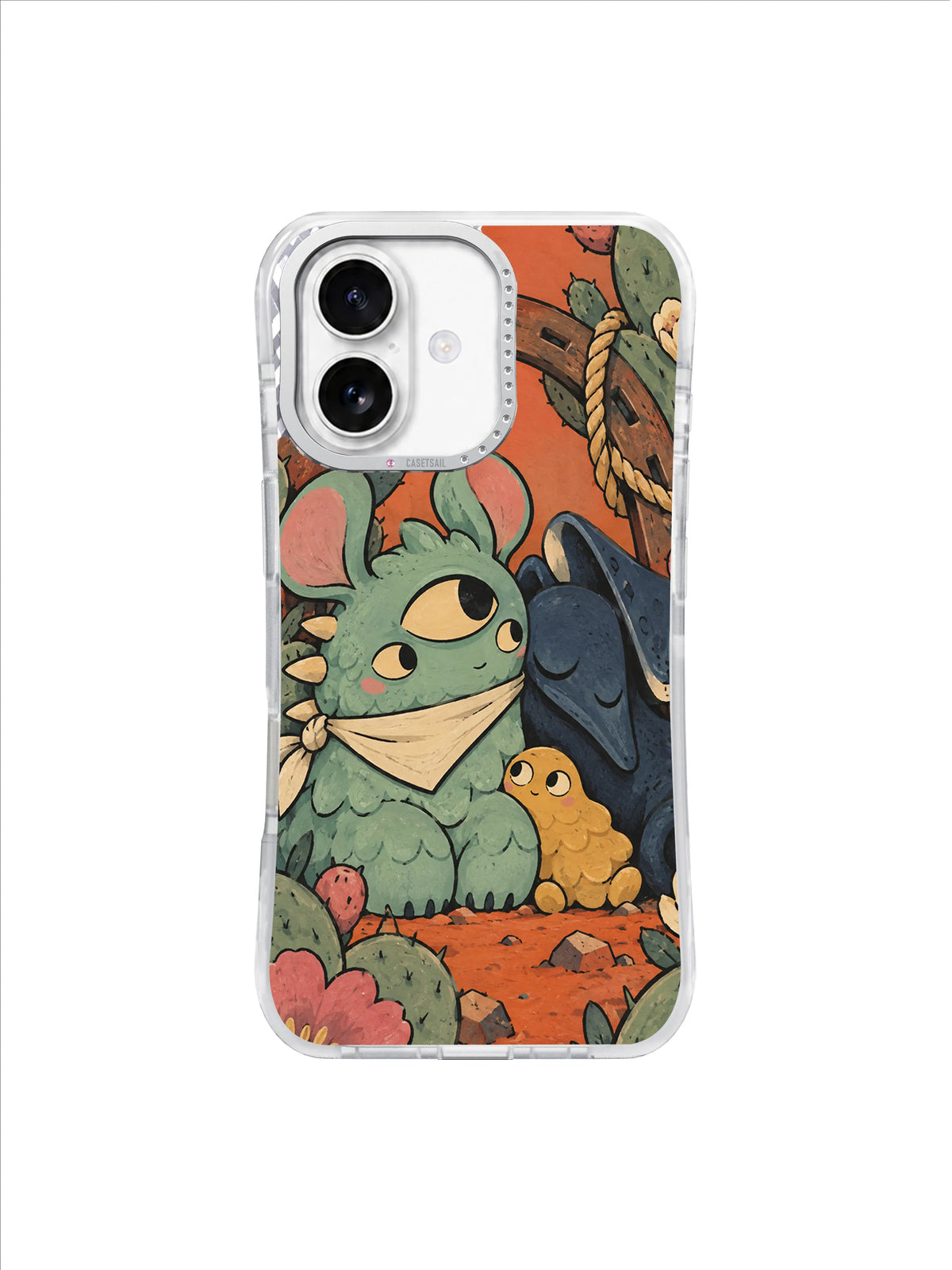 Mint Bandana Shoulder artwork iPhone case swatch