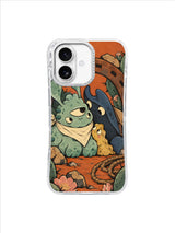 Ink Blue Saddle Friend artwork iPhone case swatch