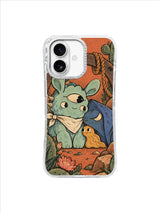 Mustard Pebble Lean artwork iPhone case swatch
