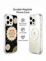 Abstract Garden Universe protective iPhone 15 Pro case