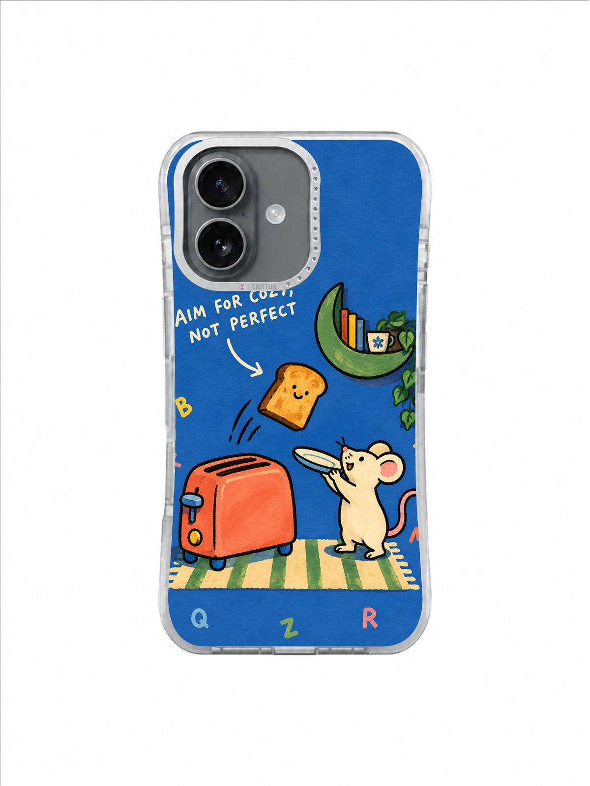 Midnight Snack Launch artwork for Aim for Cozy, Not Perfect iPhone 16 Case