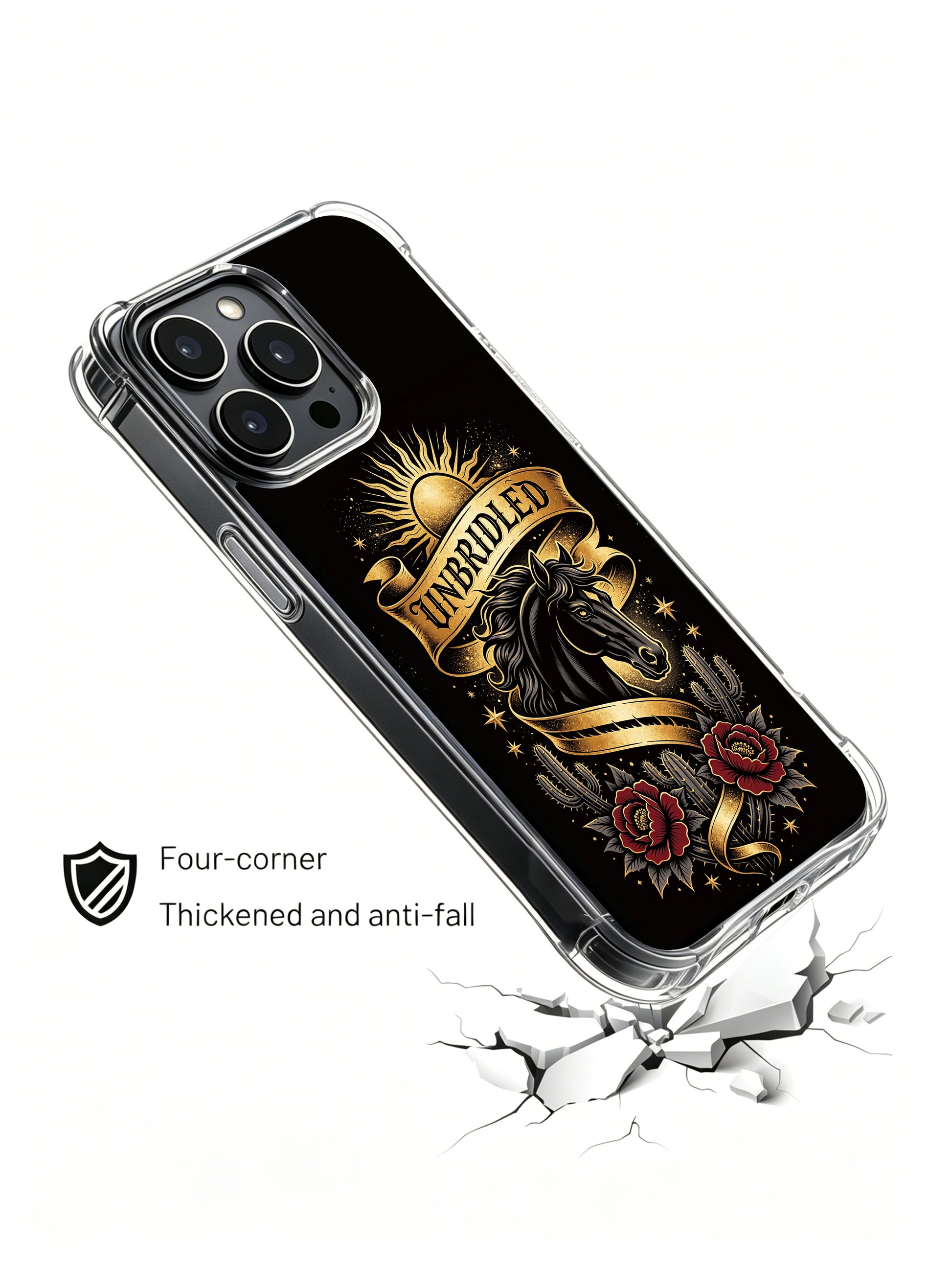 Ancient civilization guardian jaguar PhoneCasing, premium iPhone 14 Plus Case with dark tone totem, shockproof protective phone casing.