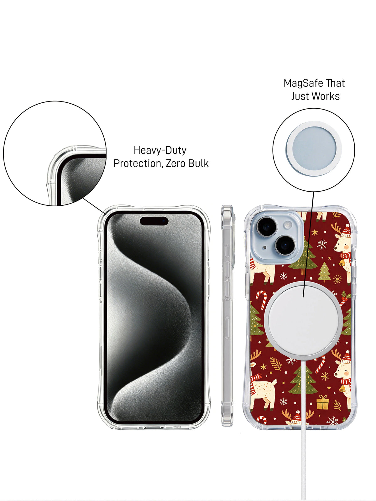 Desteklenmeyen koruma, uyum veya MagSafe iddiaları içeren tedarik ürün grafiği