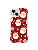 Lollipop Bell Santa iPhone 14 Plus case artwork