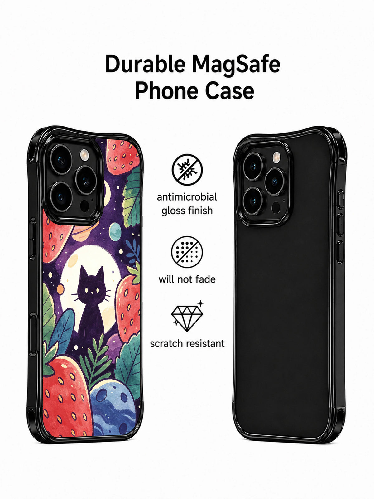 Supplied product graphic with unsupported protection, fit or MagSafe claims