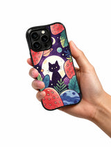 Product or handheld view of the Cosmic Strawberry Cats case