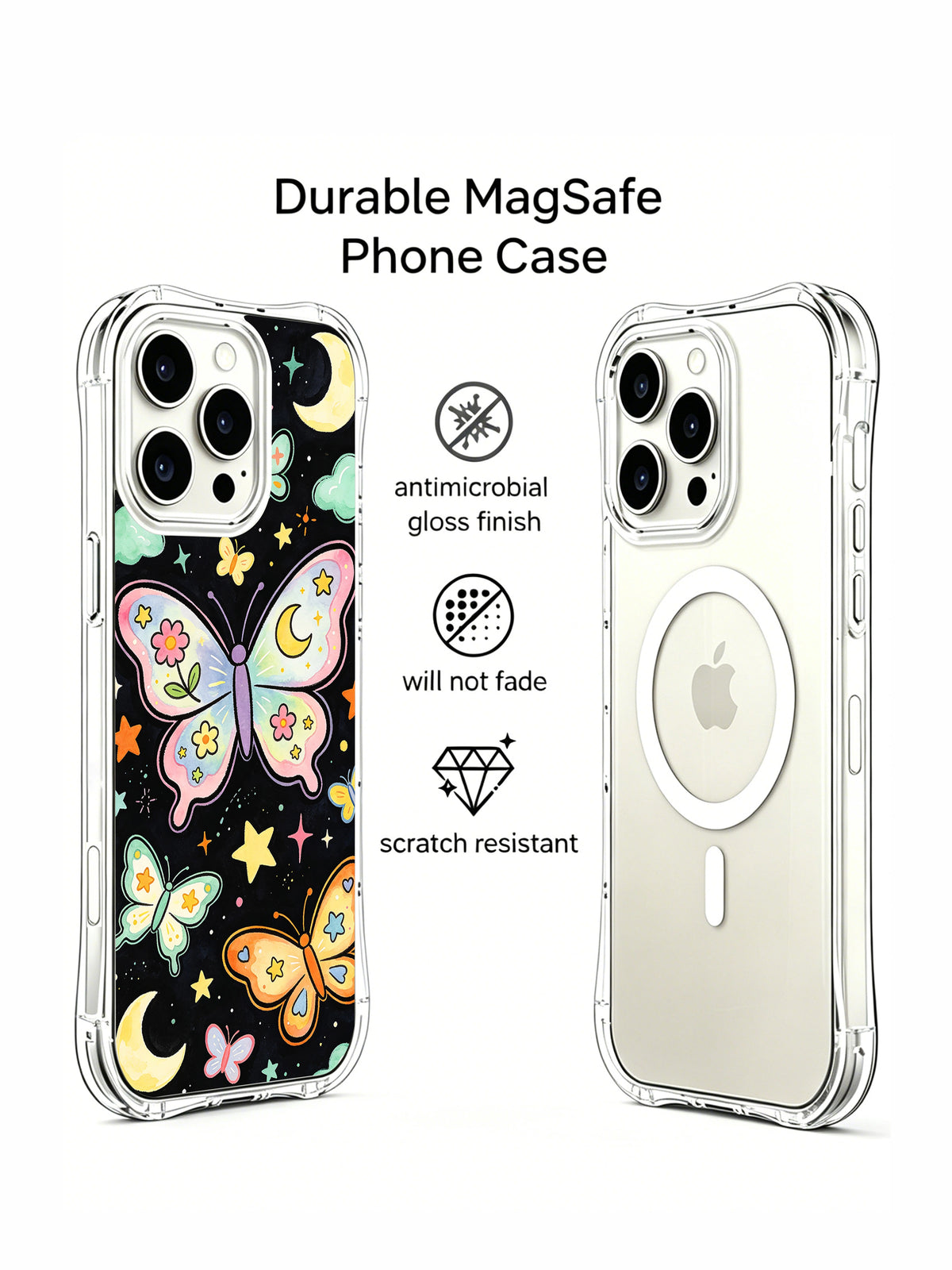 Supplied product graphic with unsupported protection, fit or MagSafe claims