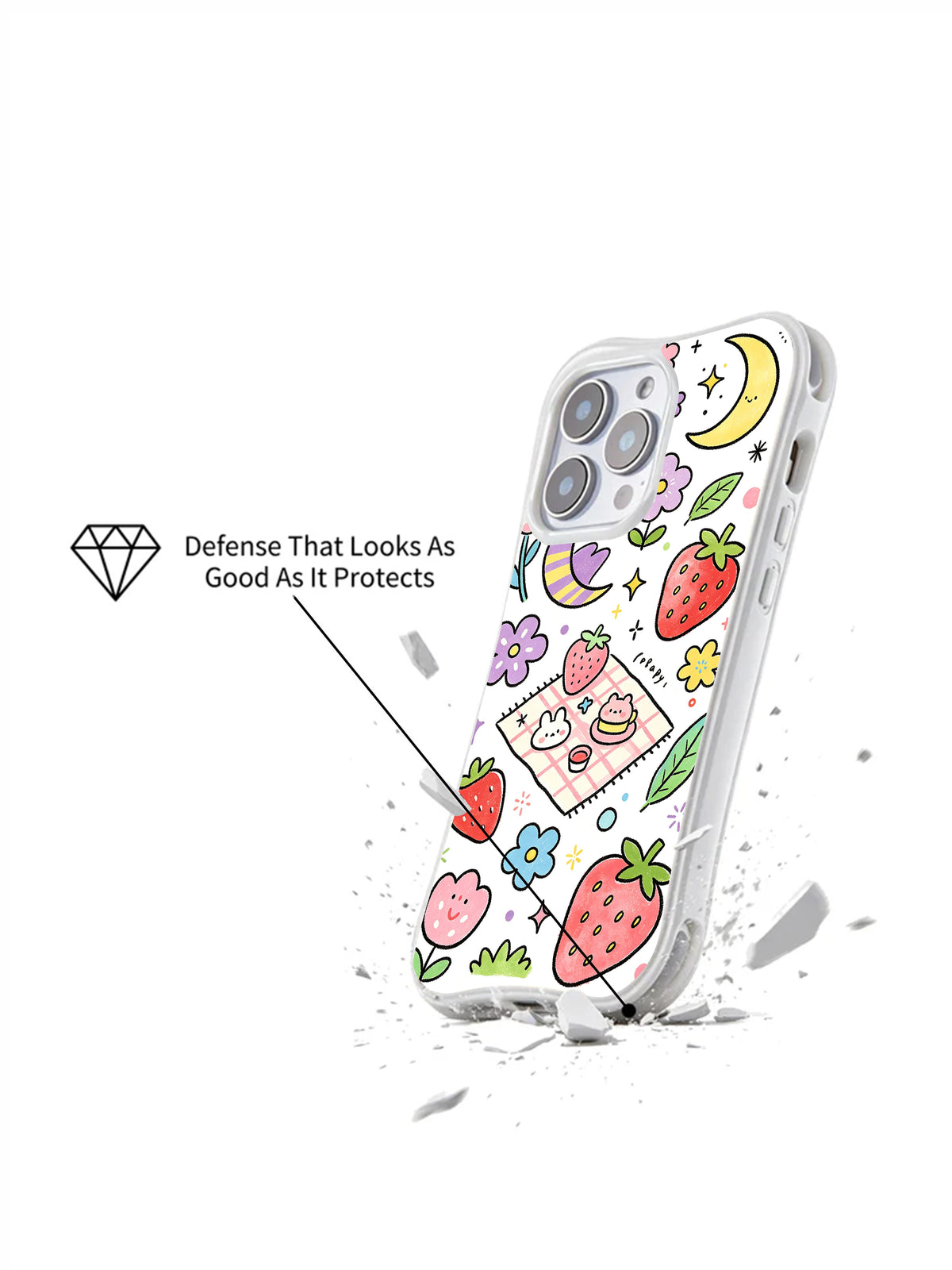 Supplied product graphic with unsupported protection, fit or MagSafe claims