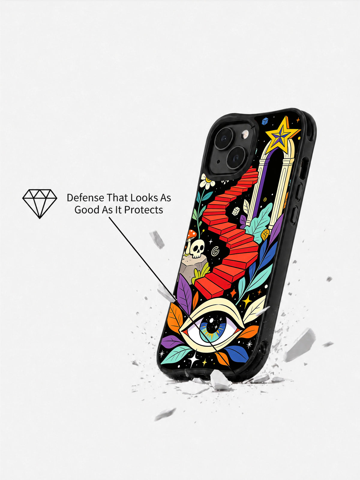 Supplied product graphic with unsupported protection, fit or MagSafe claims
