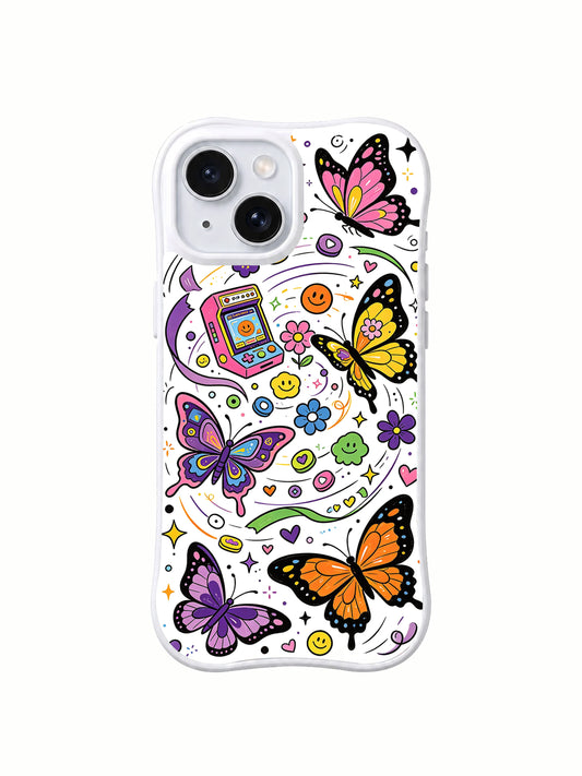 Product or handheld view of the Butterfly Dream Arcade case