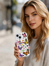 Product or handheld view of the Butterfly Dream Arcade case