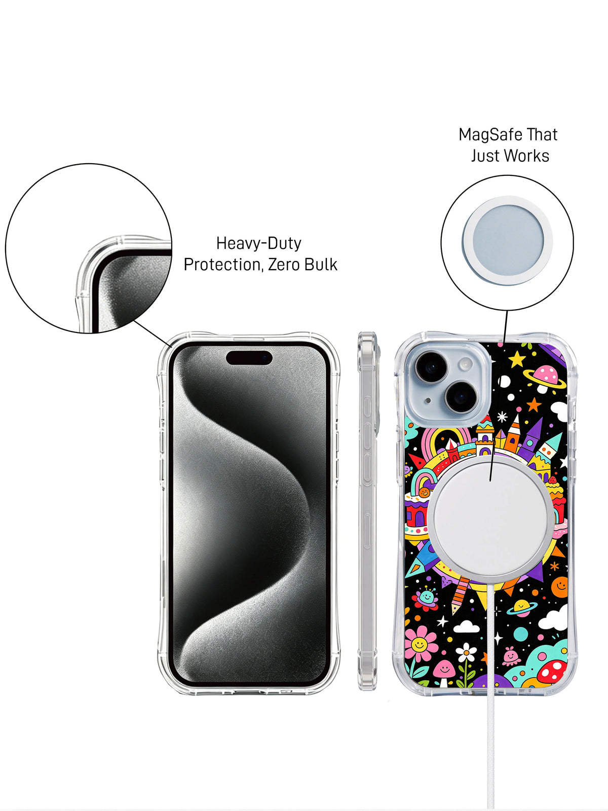 Supplied product graphic with unsupported protection, fit or MagSafe claims
