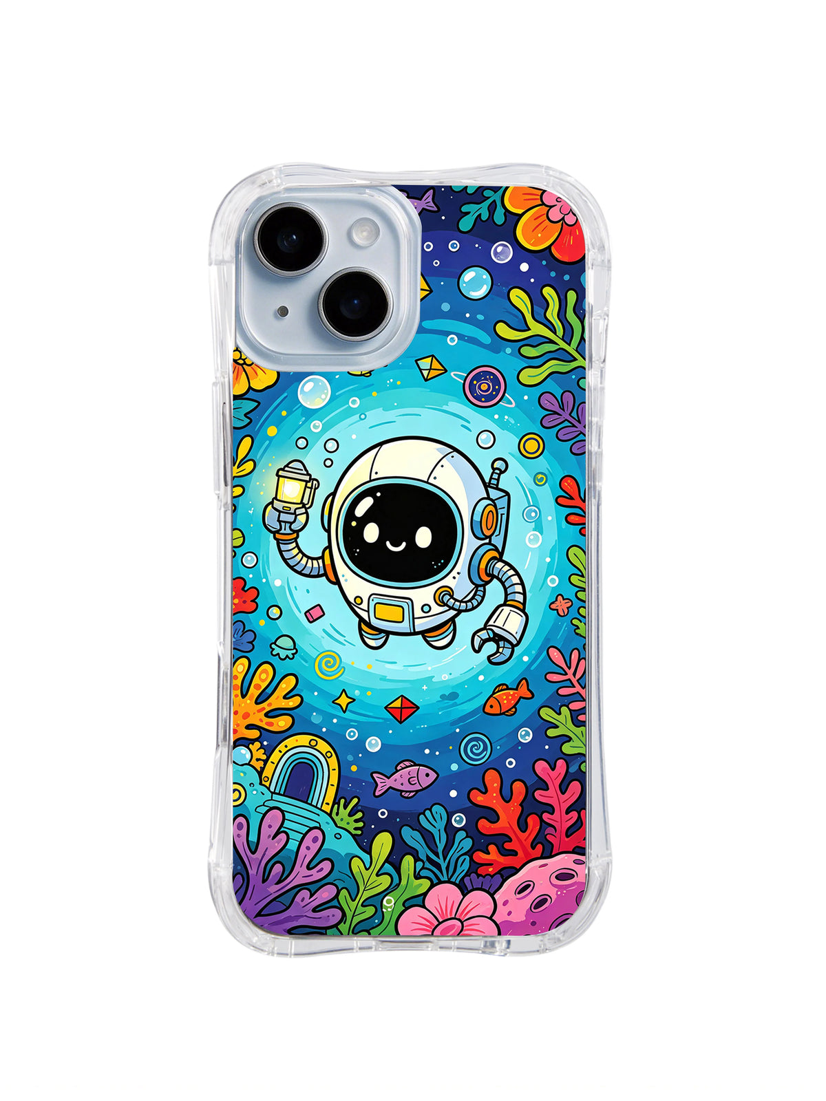 Product or handheld view of the Ocean Dream Robot case