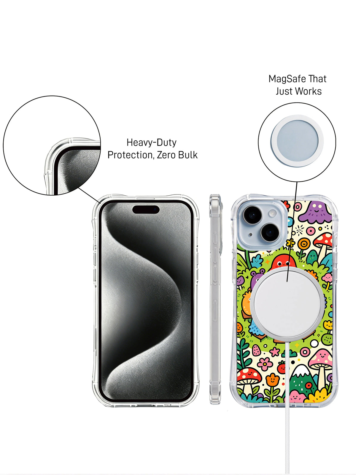 Supplied product graphic with unsupported protection, fit or MagSafe claims