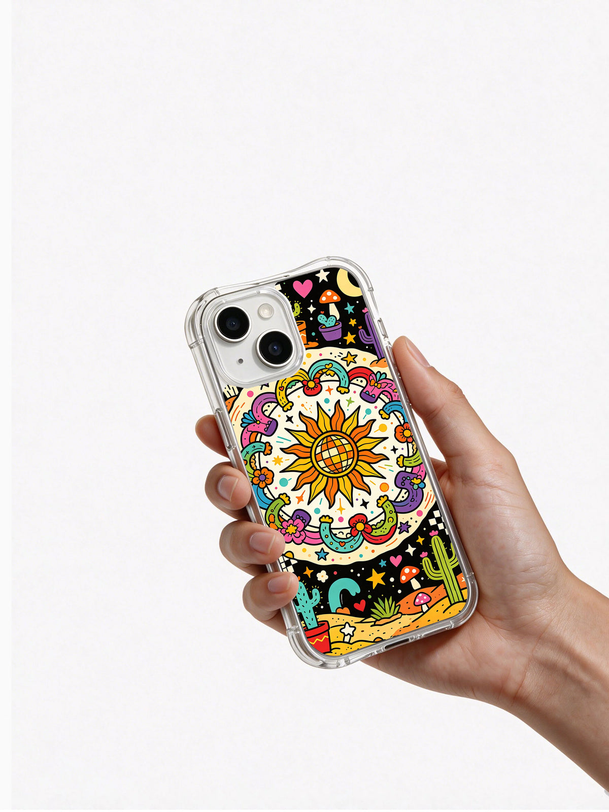 Product or handheld view of the Desert Disco Bloom case