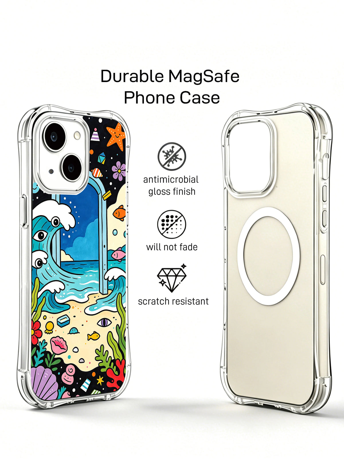 Supplied product graphic with unsupported protection, fit or MagSafe claims