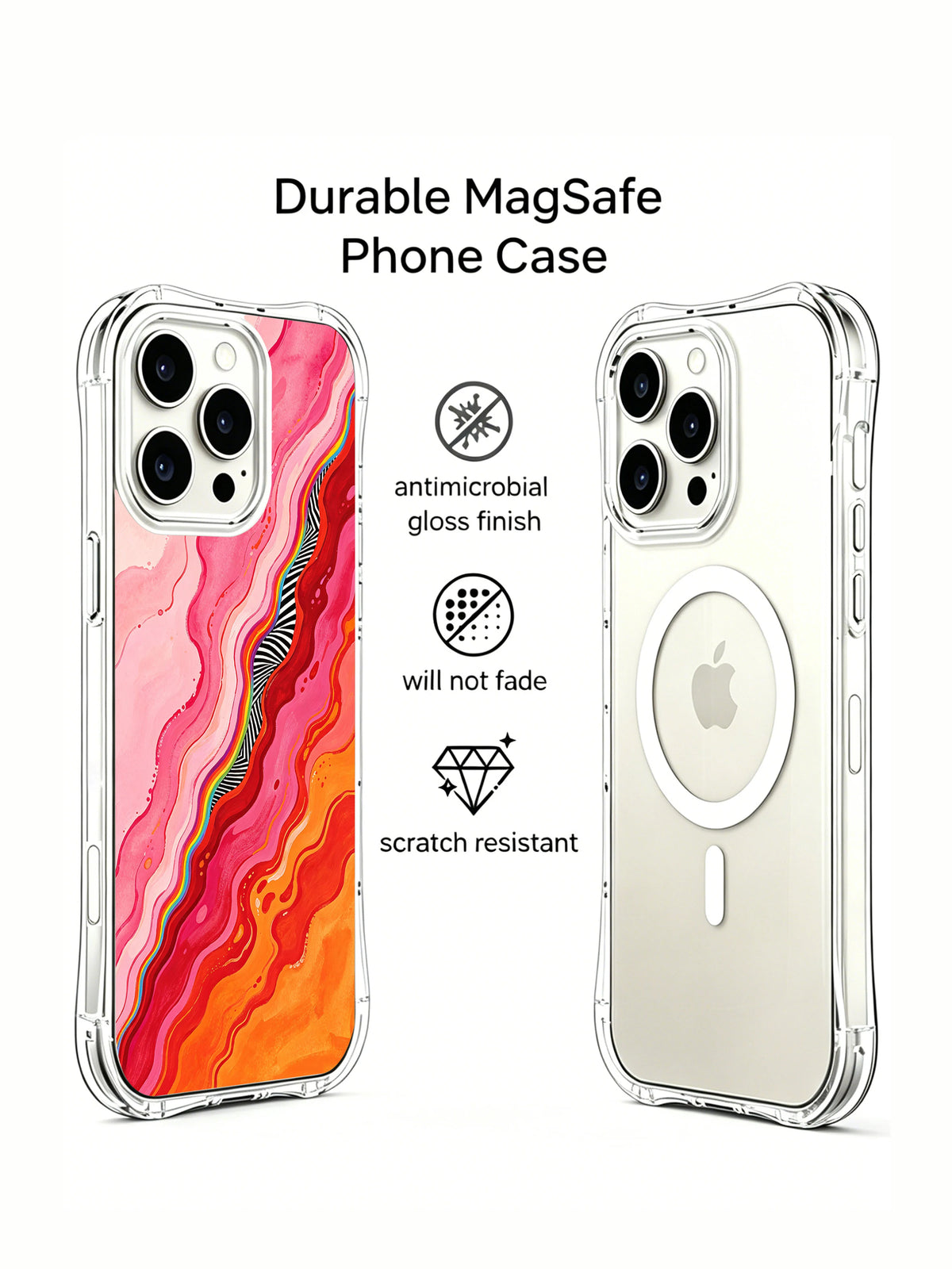 Supplied product graphic with unsupported protection, fit or MagSafe claims