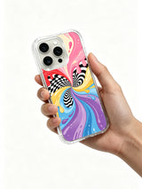 Product or handheld view of the Sweet Orbit Bloom case