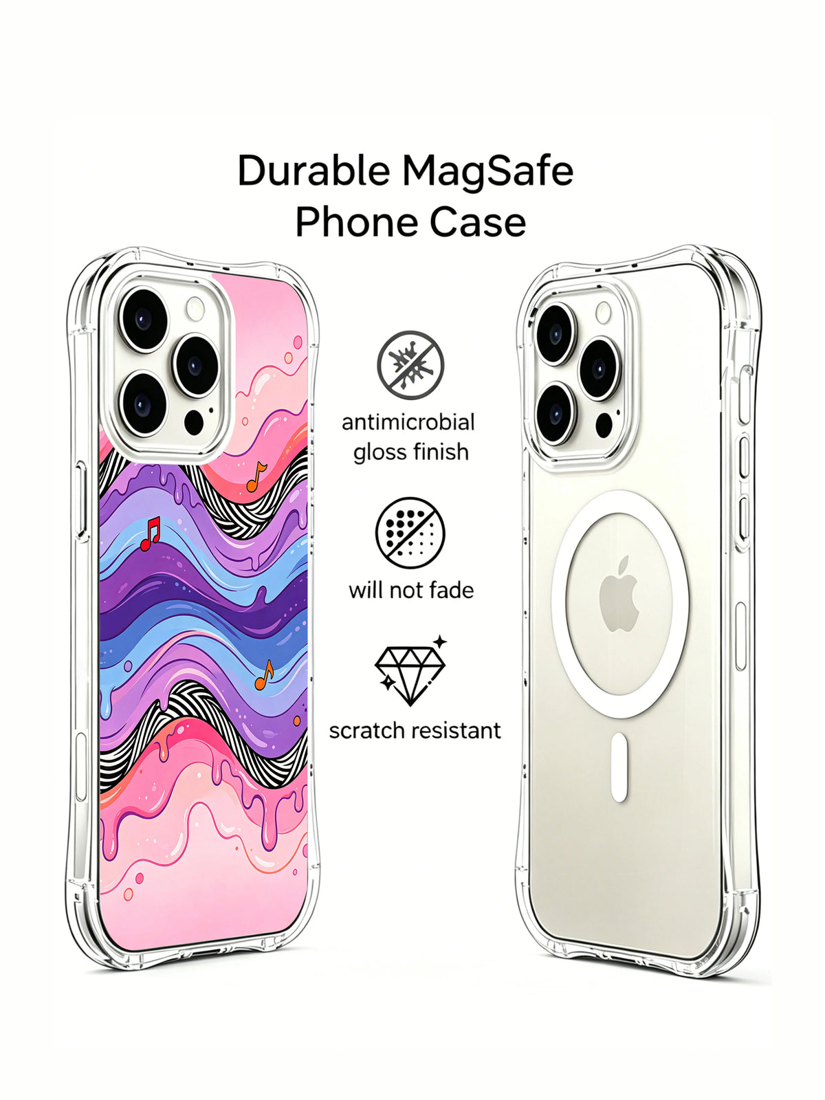 Supplied product graphic with unsupported protection, fit or MagSafe claims