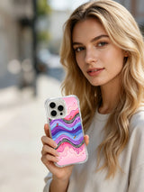 Product or handheld view of the Bubblegum Storm Sonata case