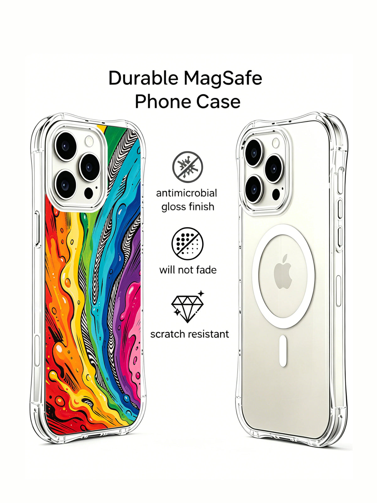 Supplied product graphic with unsupported protection, fit or MagSafe claims
