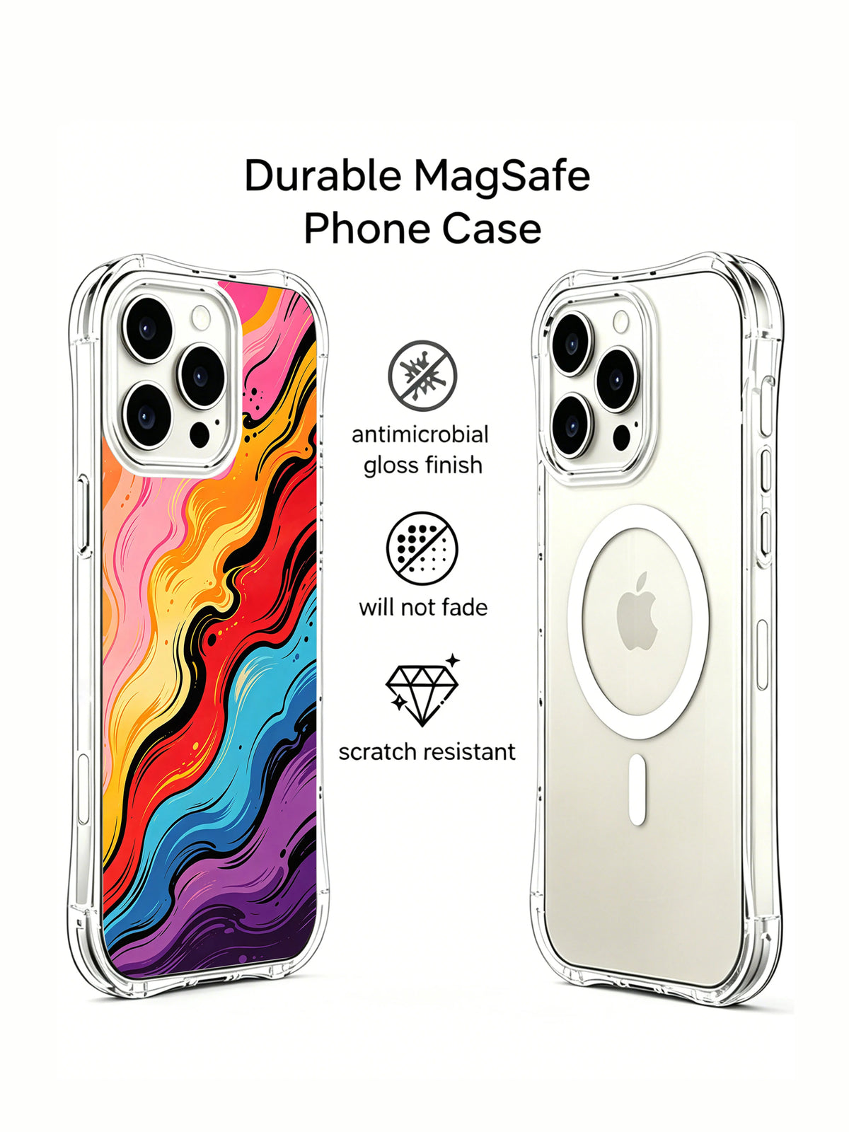 Supplied product graphic with unsupported protection, fit or MagSafe claims
