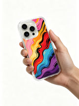 Product or handheld view of the Tropical Sunset Spiral case