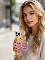 Product or handheld view of the Rainbow Smile Garden case