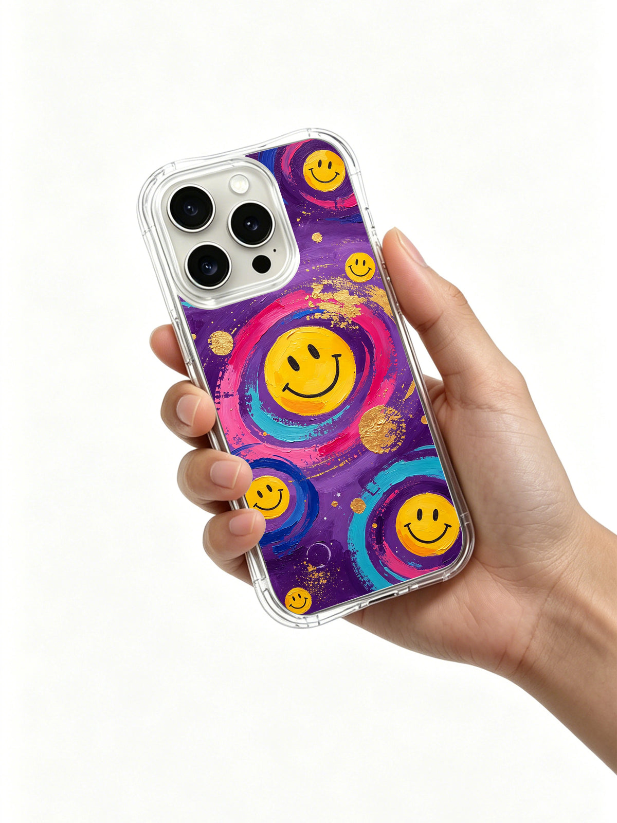 Product or handheld view of the Colorful Emotion Galaxy case