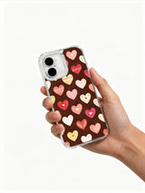 Product or handheld view of the Candy Heart Garden case