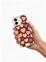 Product or handheld view of the Rose Milk Heart Parade case